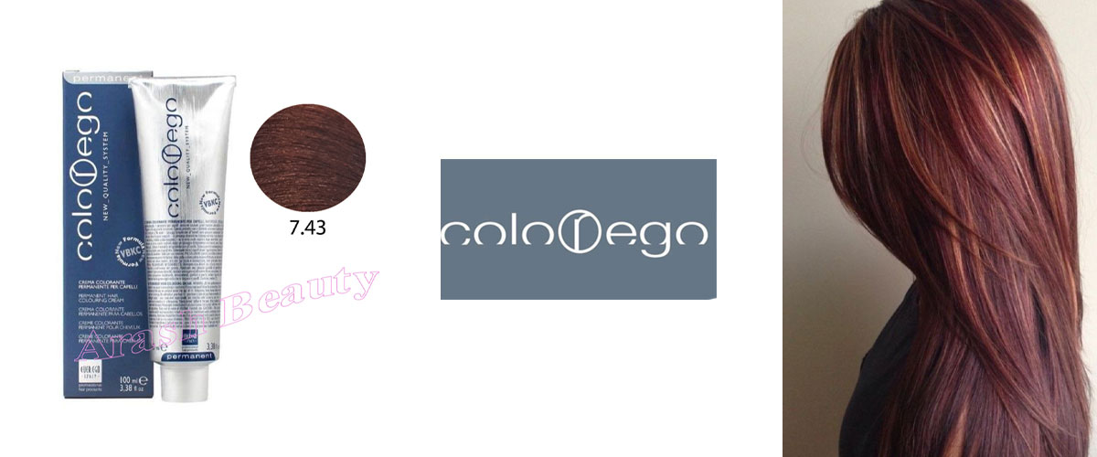 رنگ مو کالراگو بلوند مسی طلایی 7.43