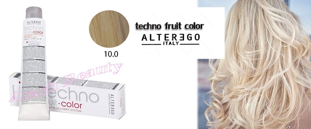 رنگ مو تکنو بلوند پلاتینه ۱۰.۰