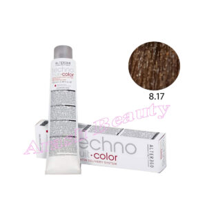 رنگ مو تکنو آلترگو 8.17 دودی قهوه ای بلوند روشن