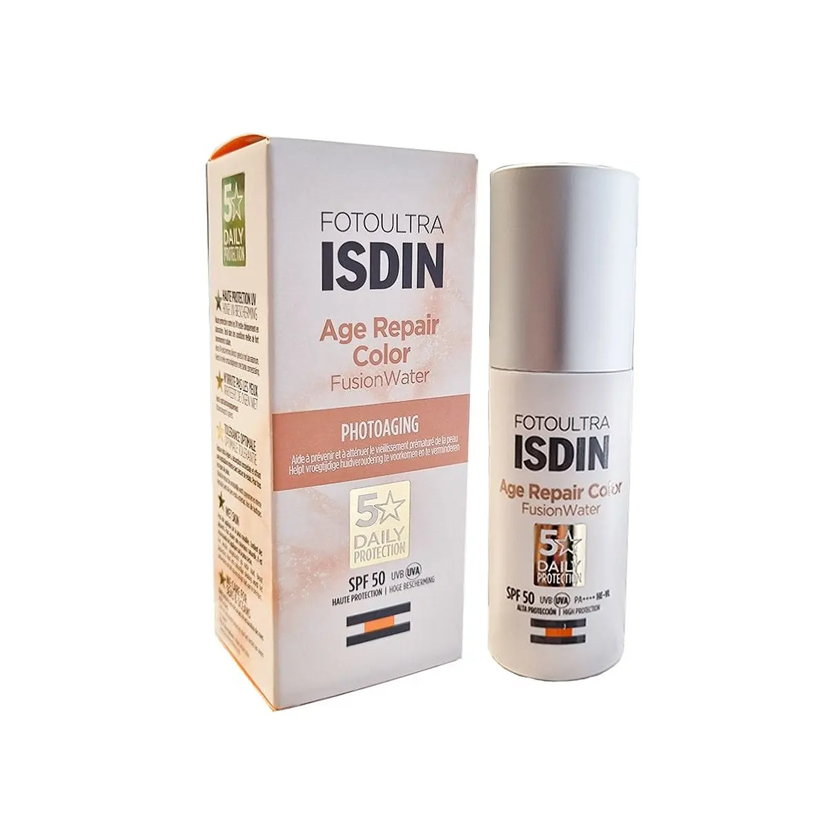 ضد آفتاب رنگی ایزدین مدل ایج ریپیر Isdin Age Repair