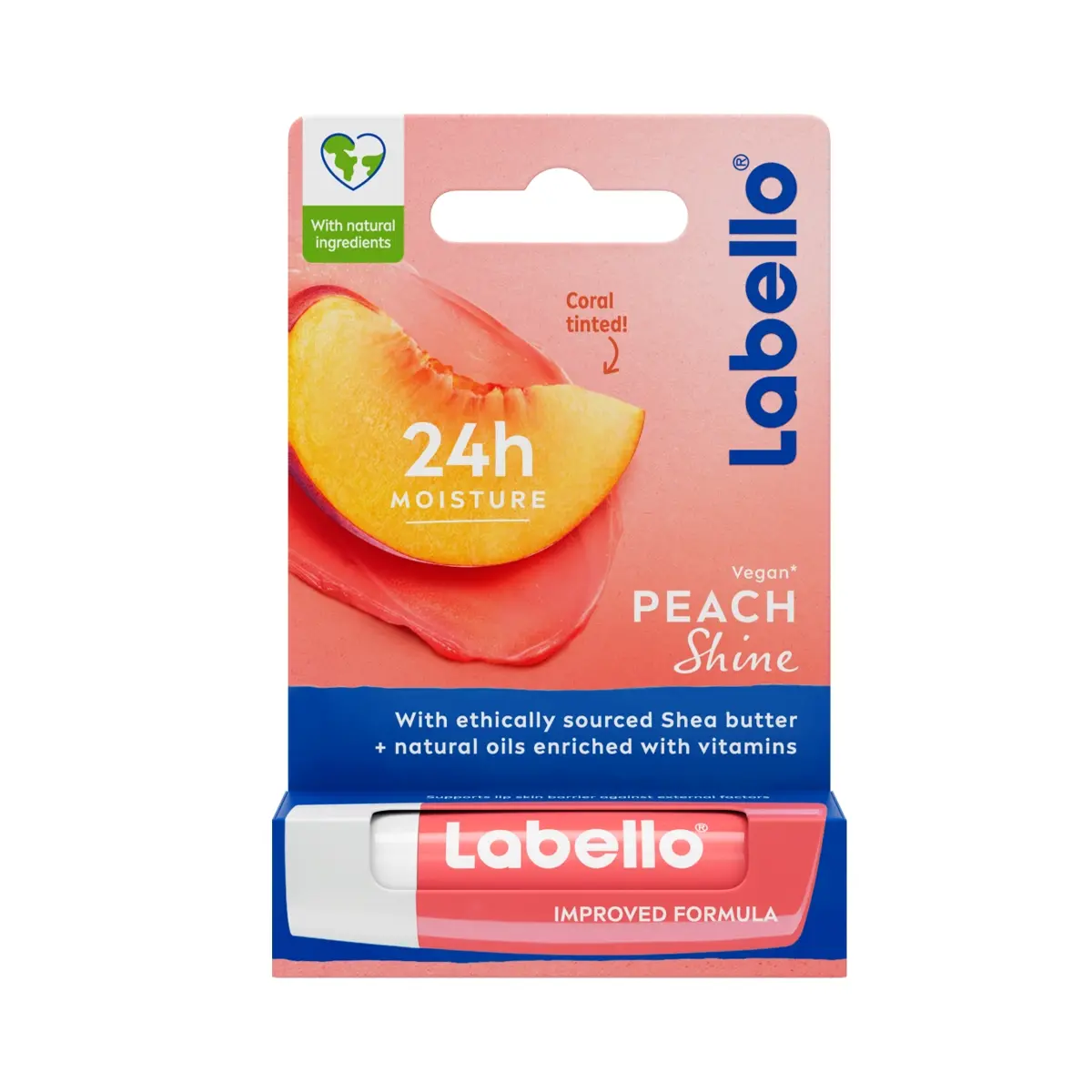 بالم لب لابلو هلو Labello Peach Shine