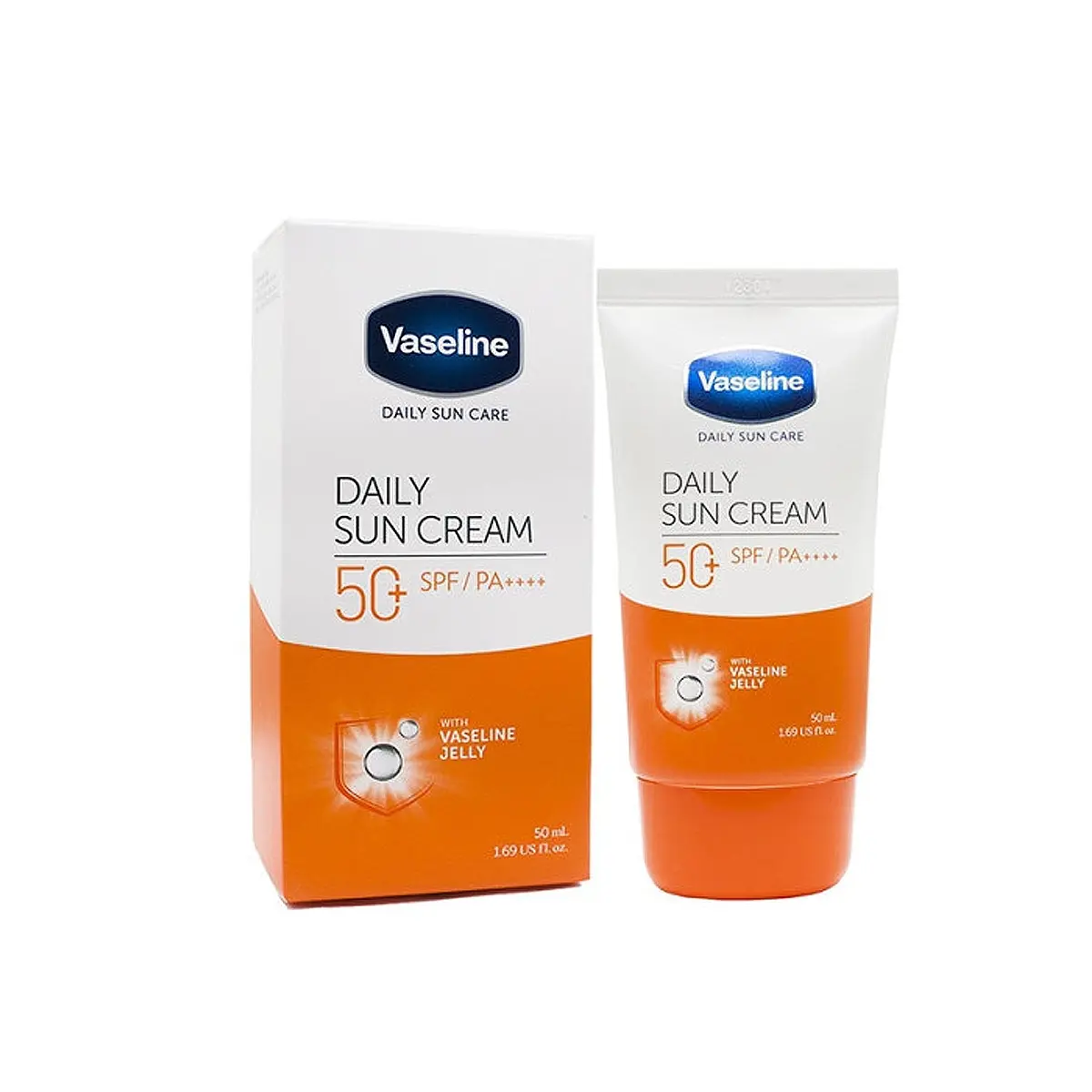 کرم ضد آفتاب وازلین بی رنگ و آبرسان Vaseline Daily Sun SPF50